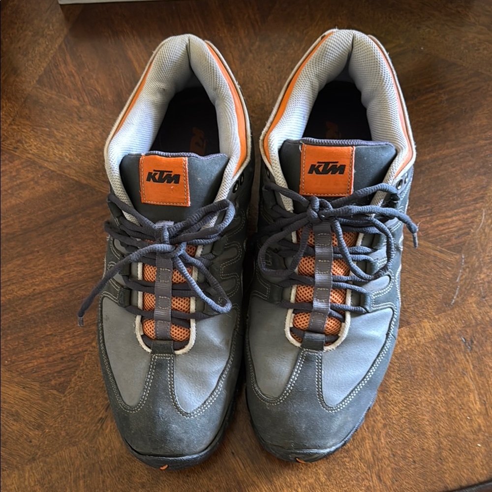 KTM off-road shoes men’s Gray and Orange size 13